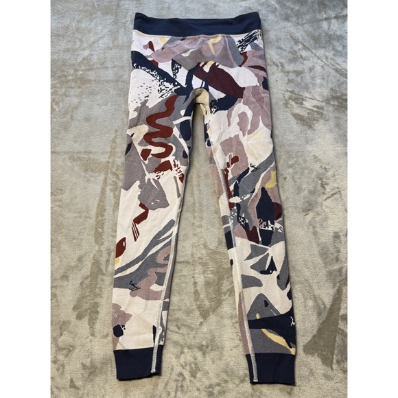 Sweaty Betty Power Athletic Leggings Womens S Colorful Abstract Activewear - Picture 1 of 10